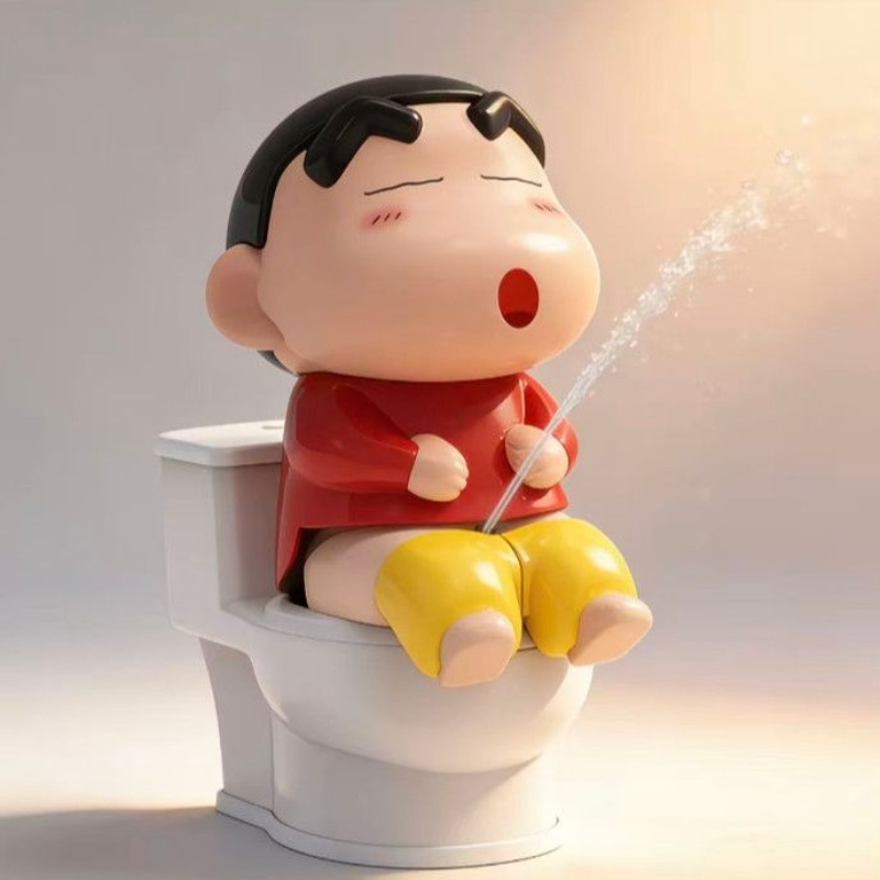 Phone Accessories Doll - Crayon Shin-chan Water Squirt Toy Schattig
