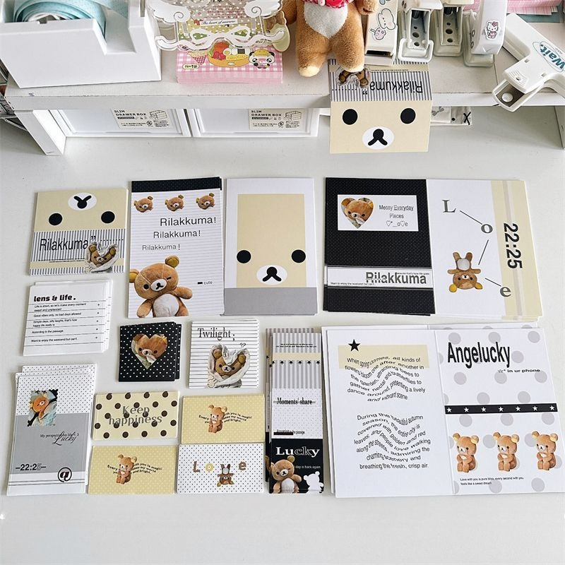Phone Accessories Background - Rilakkuma Journal Decor Papieren kaarten Kawaii