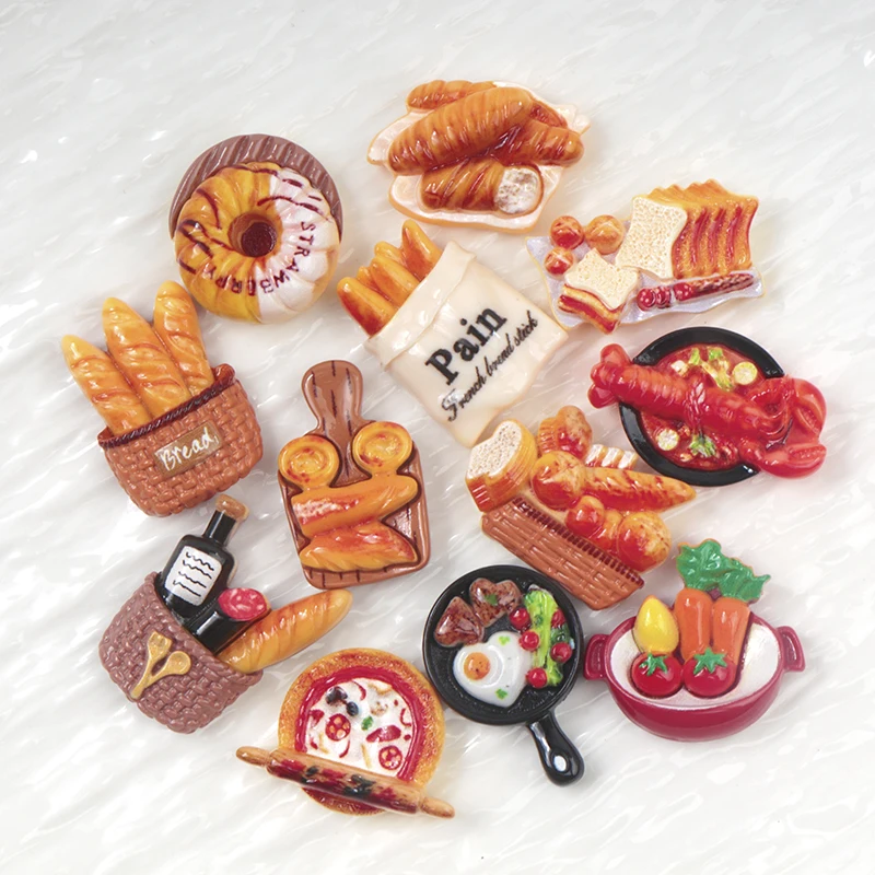 Phone Accessories Doll - 12/120PCS Hars Accessoires Simulatie Cake Kreeft