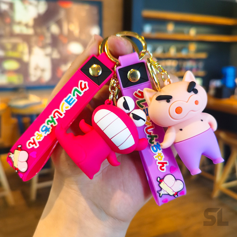 Phone Accessories Doll - Crayon Shin Chan Anime Figuren Cartoon