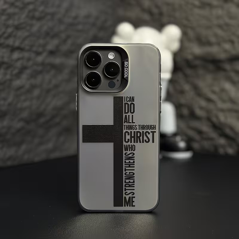 Anti-vingerafdruk Cross Bible  - Phone Accessories Iphone recensie en prijs