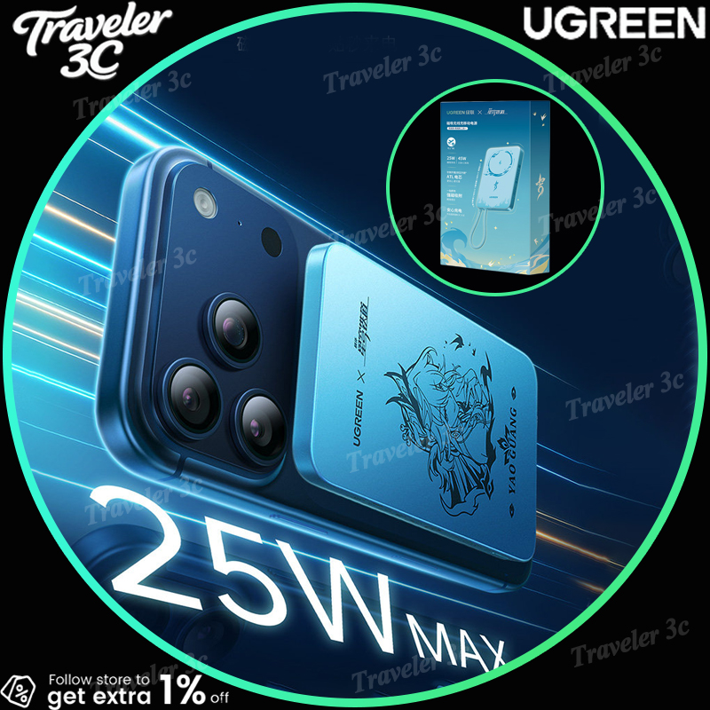 UGREEN x Honkai Star Rail Yao  - Power Bank Slim recensie en prijs