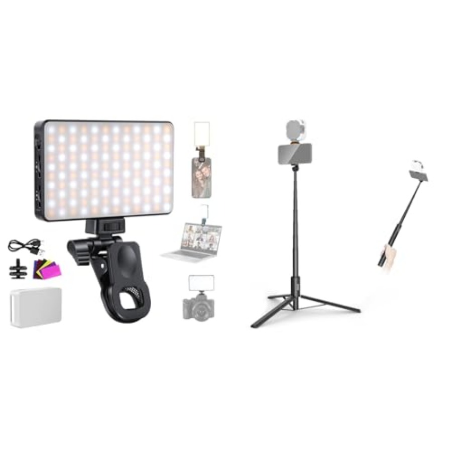 Basics BL120B LED Selfie Telef - Selfie Stick Tripod recensie en prijs