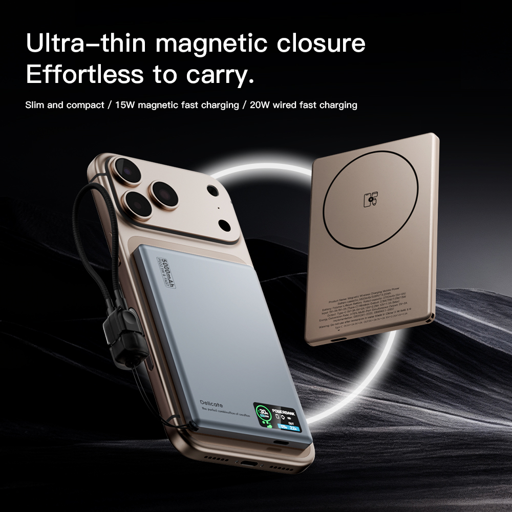 Slimme display-scherm draadloz - Power Bank Slim recensie en prijs