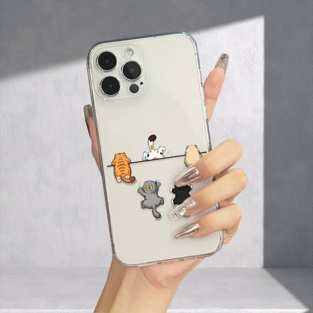 Vijf schattige kattenprint tel - Phone Accessories Iphone recensie en prijs