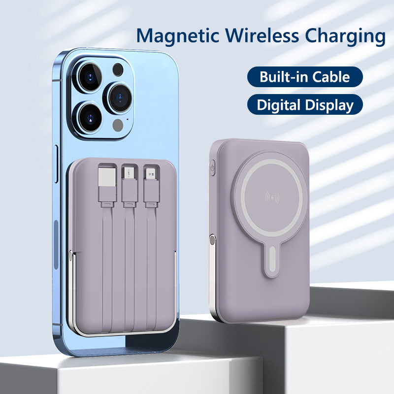 10000mAh draadloze magnetische - Power Bank Slim recensie en prijs