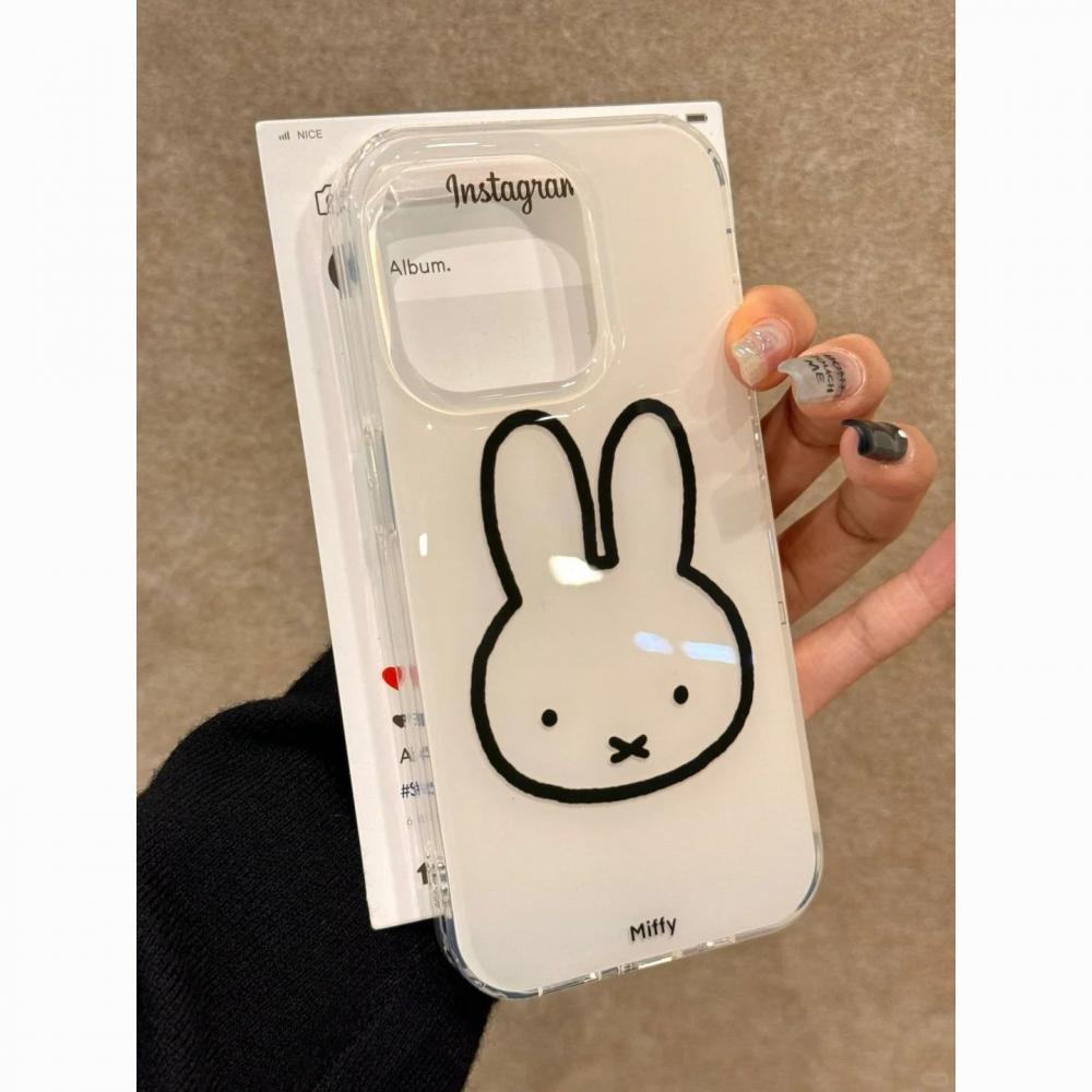 Miffy kawaii line Miffy Rabbit - Phone Accessories Background recensie en prijs