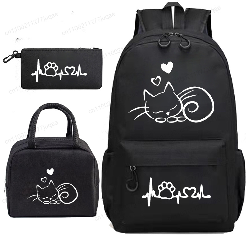 Chibi Anime Kat 3-delige rugza - Phone Accessories Wholesale In China recensie en prijs