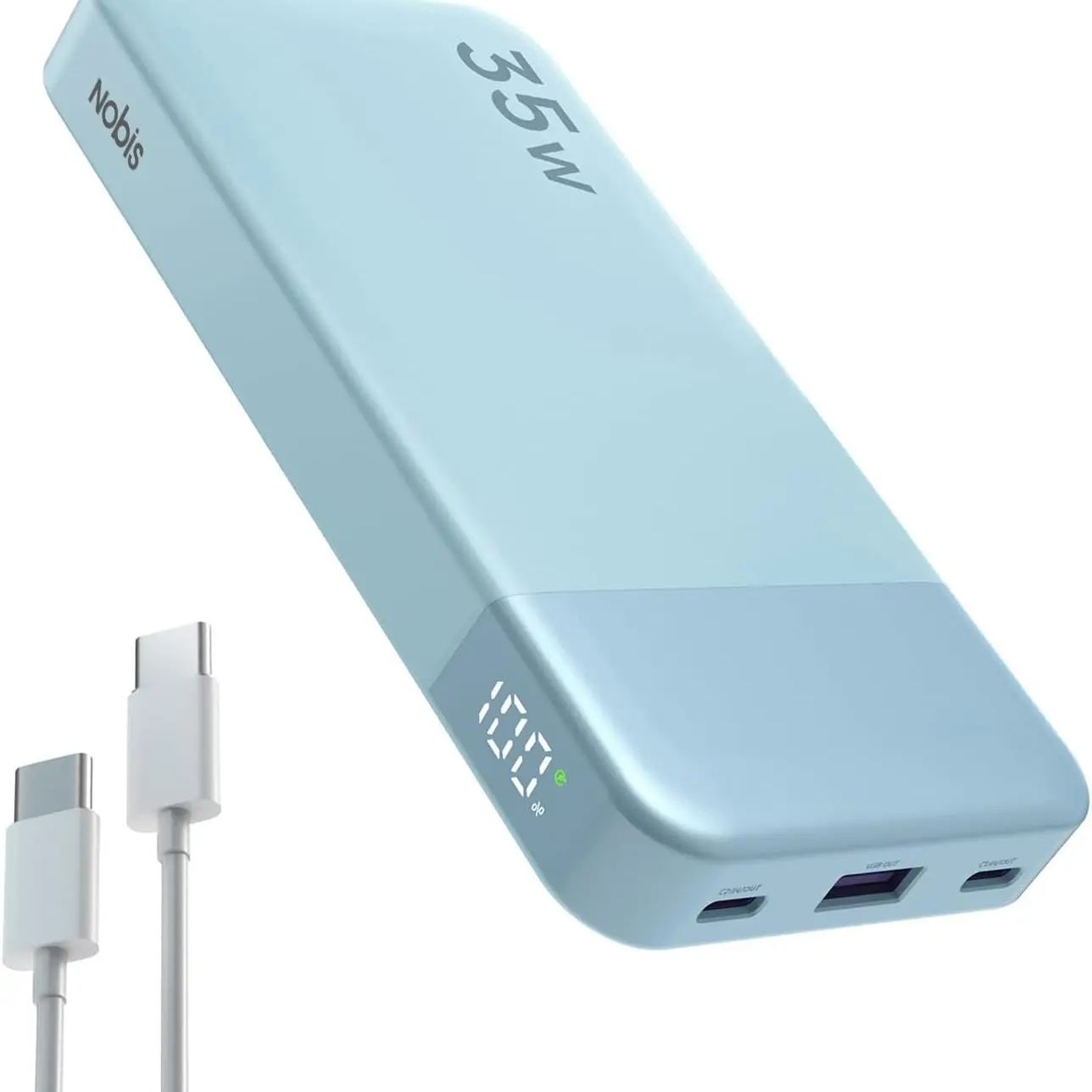NOBIS N3510 Slim Power Bank 10 - Power Bank Slim recensie en prijs